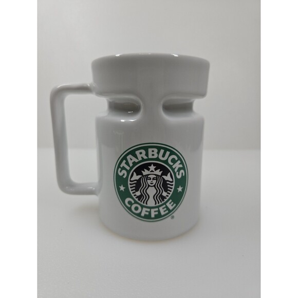 Vintage Starbucks Travel Mug Siren Logo Coffee Cup Hotjo Commuter Cup w Lid**** - Picture 1 of 10